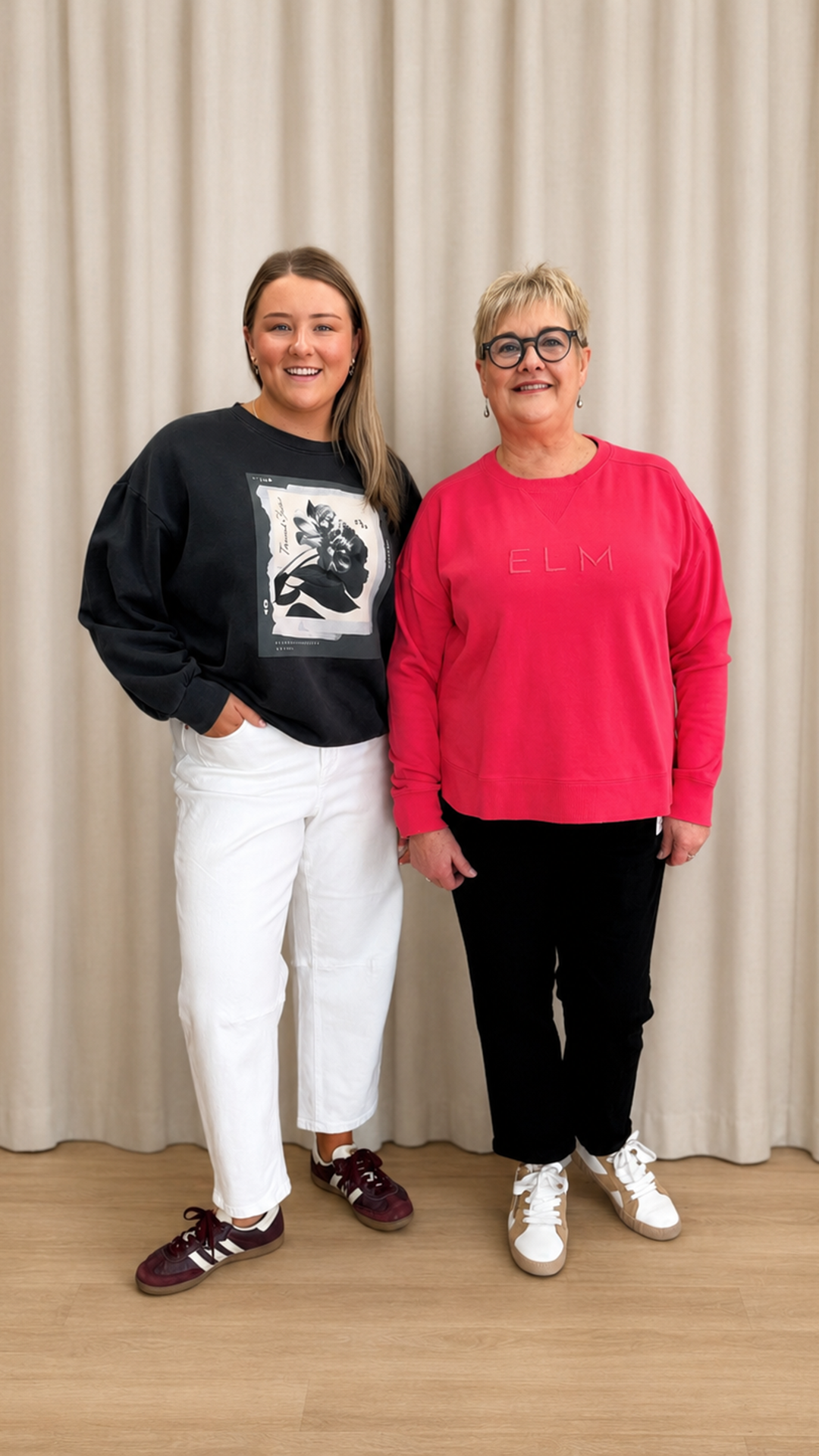 style items clothing on different bodies